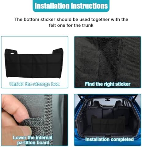 Foldable Car Trunk Organizer for Sedan SUV Truck - Image 5