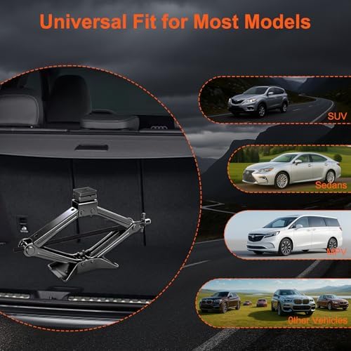 SPECILITE 2.5T Scissor Jack Car Tire Changing Emergency Kit - Image 5