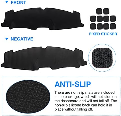 Autorder Dashboard Cover Mat for Ford Bronco Sport 2021 2022 2023 2024 - Image 5
