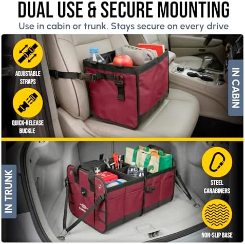 Extra Large Modular Car Trunk Organizer System - Image 4