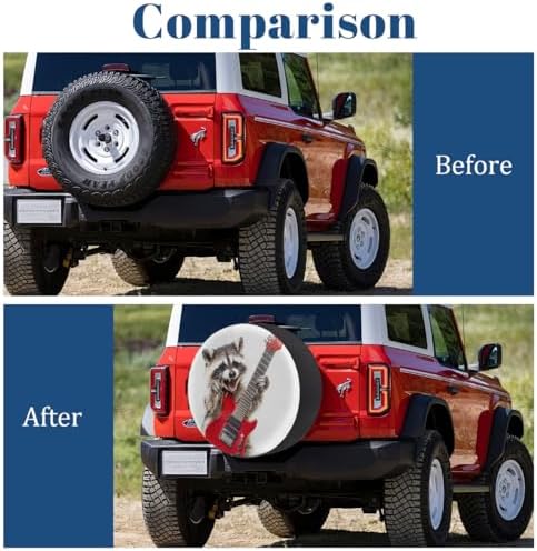 Raccoon Spare Tire Cover Waterproof Dust-Proof Spare Wheel Covers - Image 5