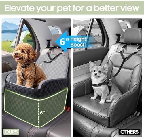Waterproof Dog Booster Car Seat - Image 3