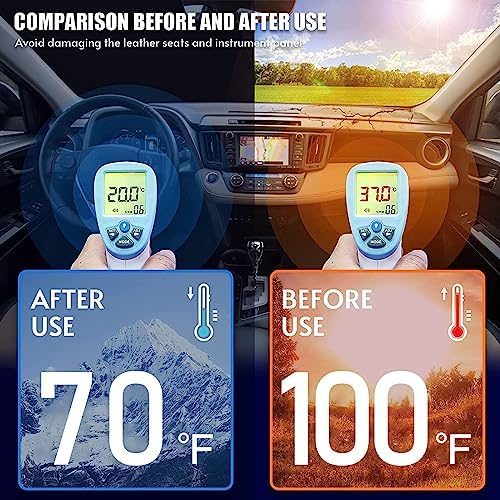 Foldable Front Windshield Sunshade fit - Image 2
