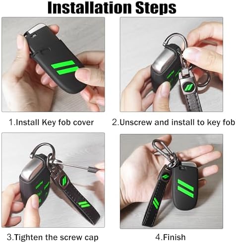 YOSRTER Key Fob Cover with Keychain - Image 5