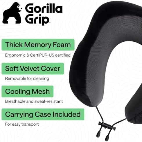 GORILLA GRIP Travel Neck Pillow - Image 2
