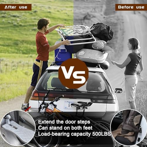 Car Door Step for Car Roof Access - Image 5