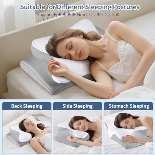 Cervical Pillow for Neck Pain Relief, Ergonomic Neck Pillow for Sleeping - Image 6