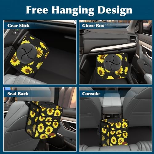 Femuar Leak Proof Car Trash Can - Image 5