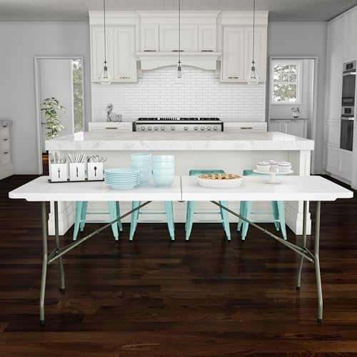 Lavish Home Indoor & Outdoor Portable Folding Table - Image 7