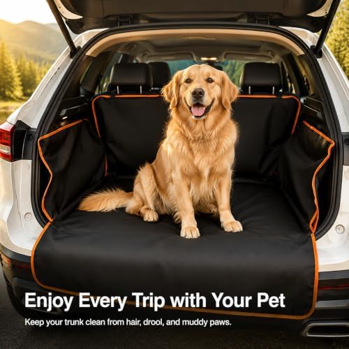 1 PC SUV Cargo Liner for Dogs, Scratchproof Pet Trunk Cover - Image 2