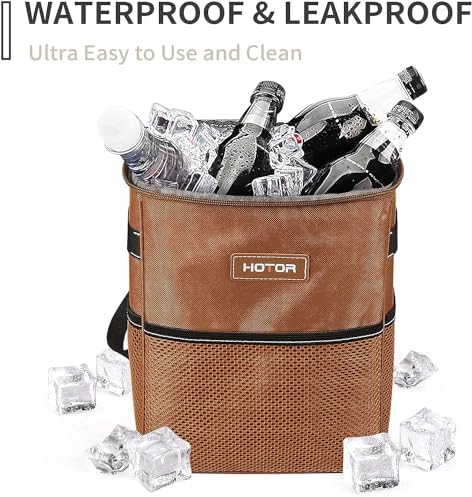 HOTOR Car Trash Can, Leakproof Car Organizer - Image 4