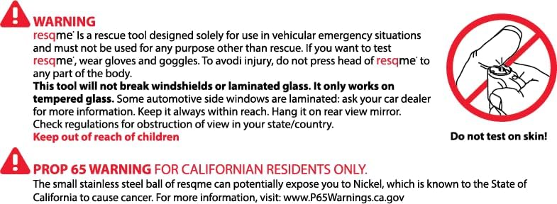 RESQME Original Emergency Keychain Car Escape Tool - Image 6