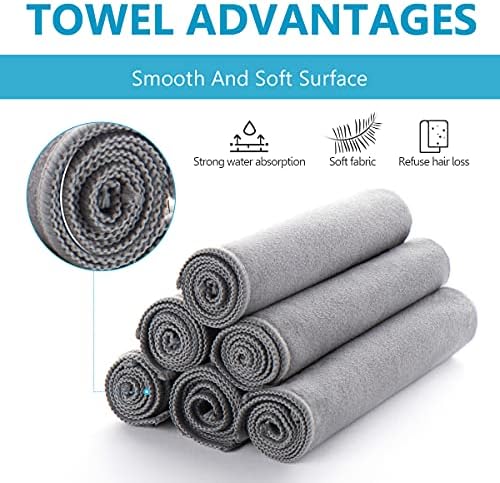 8 Pack Microfiber Screen Cleaning Cloth, Premium Double-Sided Suede Microfiber - Image 5