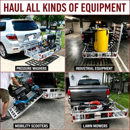 500 LBS Aluminum Wheelchair Carrier - Image 5