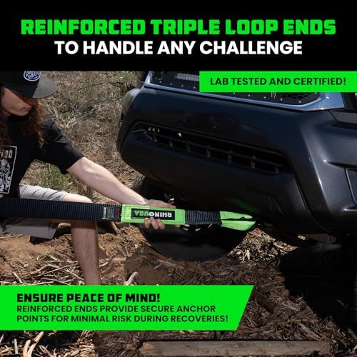 Rhino USA Recovery Tow Strap - Image 3