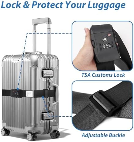 TSA Approved Luggage Straps - Image 4