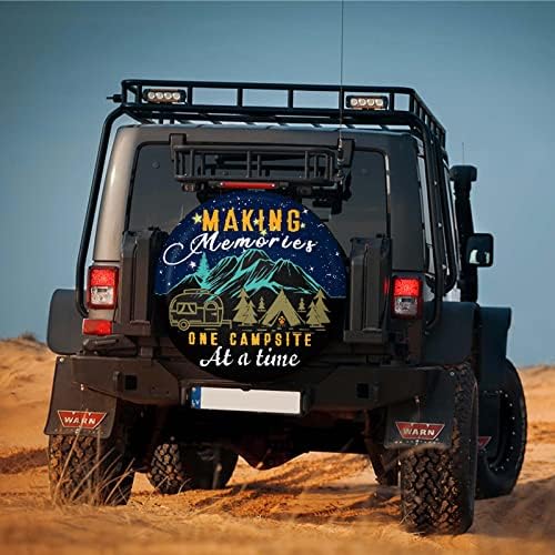 Spare Tire Cover Making Memories One Campsite at A Time Waterproof - Image 4