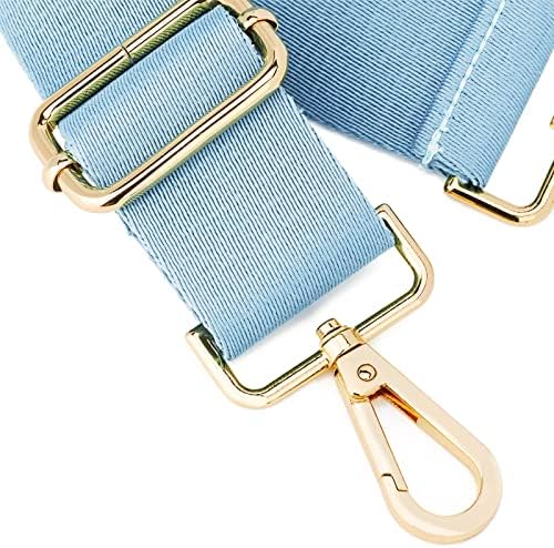 ZOOEASS Wide Shoulder Strap, Adjustable Replacement Belt Crossbody Canvas Bag - Image 2
