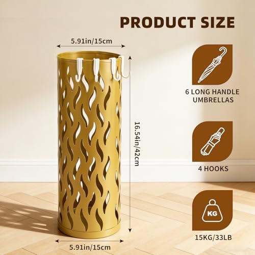 Umbrella Holder, Metal Umbrella Stand - Image 2