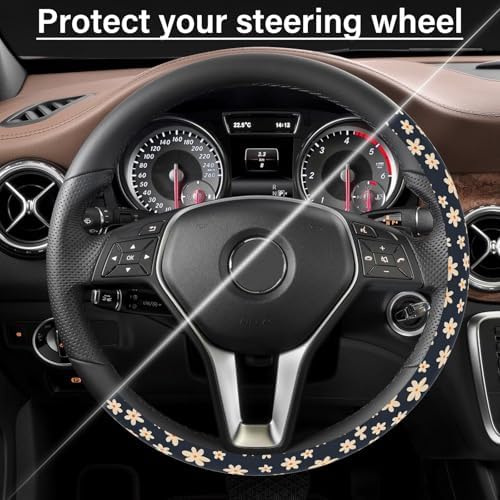 Steering Wheel Cover Neoprene Material Most Cars Men&Women Universal 15 inch - Image 5