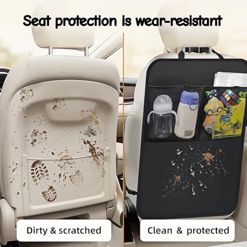 Btolin 2-Pack Rear Seat Protectors 24"x16.5" - Image 2