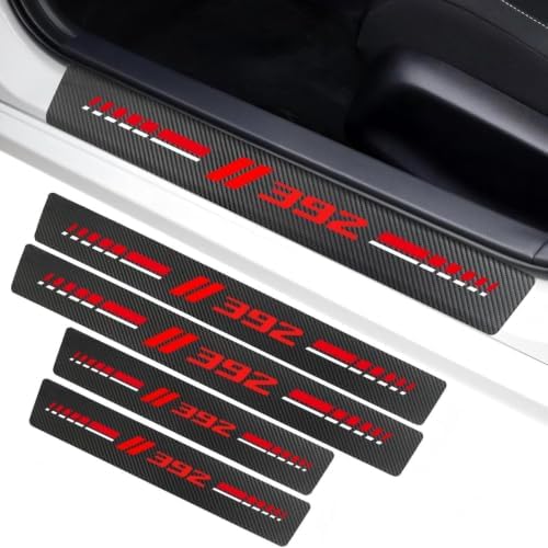 4-Pack Car Door Sill Guards Anti-Scratch Threshold Stickers by Unknown