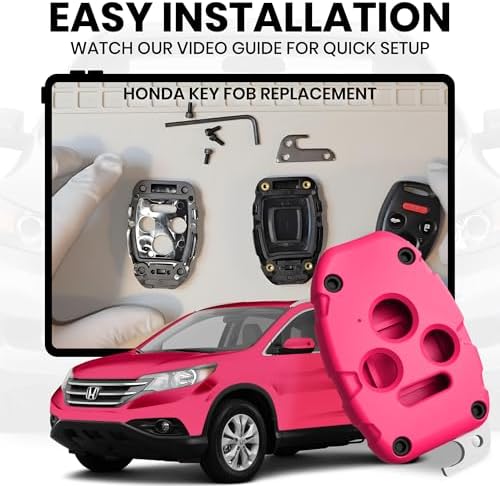 USA-Made for Honda Key Fob Shell | Crack-Resistant & Durable | Seamless Fit | - Image 4