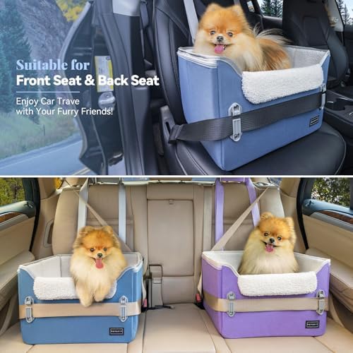 PETSFIT Dog Car Seats for Small Dogs–Patented Safety Buckles–Safety - Image 2