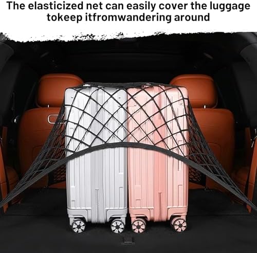 Elastic Cargo Net for SUV, Net Stretchable 31.2" x 24" Stretch to 62.4" x 48" - Image 5