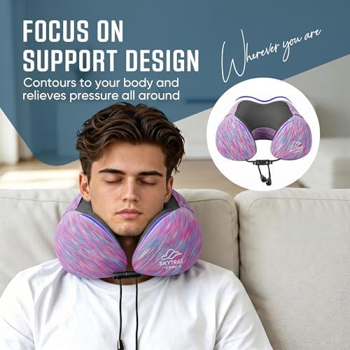 SkytraxComf® Travel Neck Pillow - Image 4