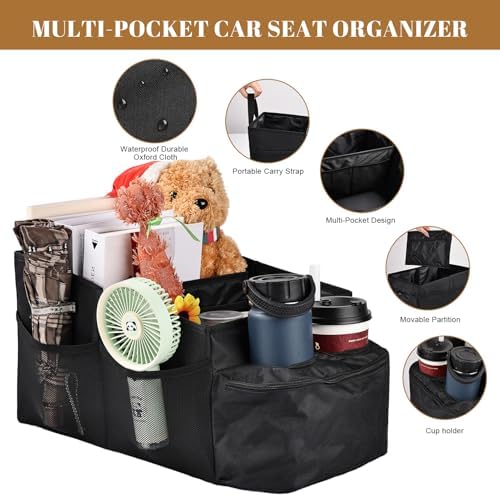 Car Seat Organizer Multi Pocket Backseat Organizer - Image 6