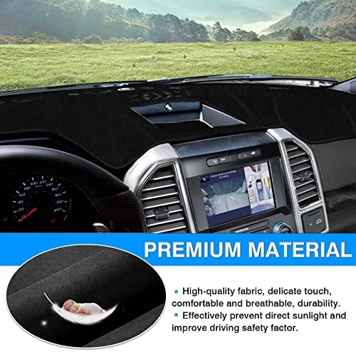 Autorder Dashboard Cover Mat for 2021-2025 2026 Ford F150 F-150 Accessories - Image 4