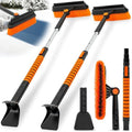 2 Pcs 33" to 39" Extendable Snow Brush and Ice Scraper by CraftyDream