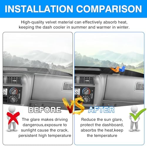 Autorder Dashboard Cover Mat for Chevrolet Impala 2006-2013/ Impala Limited - Image 3