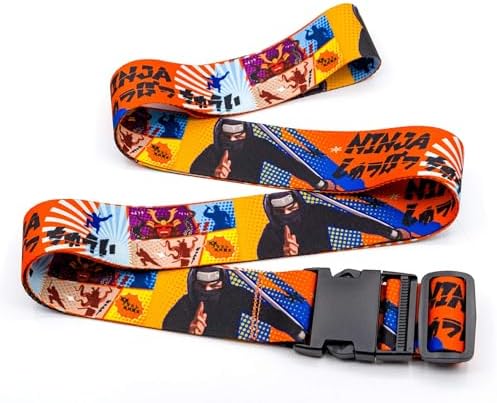 Teeoff Luggage Straps Suitcase Belts Travel Bag Accessories Adjustable 220CM - Image 3
