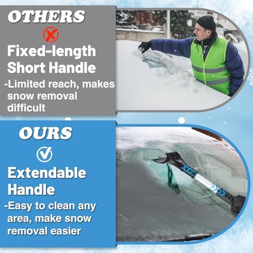 Acostop Snow Brush & Ice Scraper - Image 2