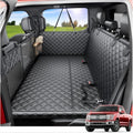 REEVAA Dog Truck Seat Cover for Back Seat, Hard Bottom by REEVAA