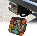 Trailer Hitch Cover 2 Inch Square Receiver Hitch Cover Rubber Tube Plug by Unknown
