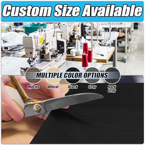 Amagenix 90% Shade Fabric 14'X 20' Black Sun Shade Cloth - Image 2