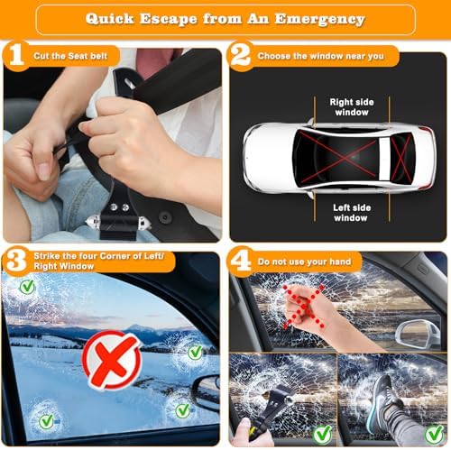 THINKWORK 2-in-1 Car Window Breaker - Image 4