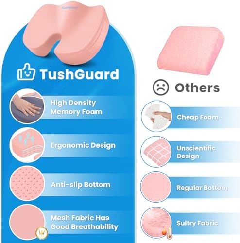 TushGuard Memory Foam Seat Cushion - Image 6