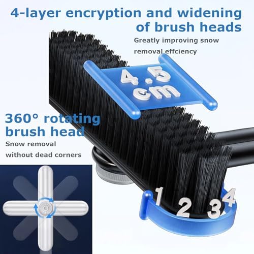 3 In 1 Snow Brush and Ice Scraper - Image 4