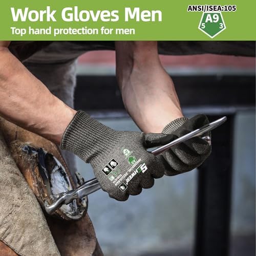 Schwer 12 Pairs ProGuard Highest Level Cut Resistant Work Gloves PR3326 - Image 5