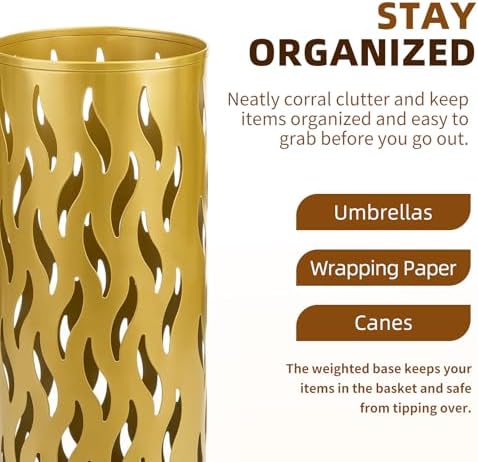 Umbrella Holder, Metal Umbrella Stand - Image 4