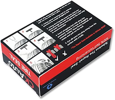 CKAuto 30pcs 4" Black Tire Repair Strings, Automotive Tool Tire Repair Plugs - Image 5