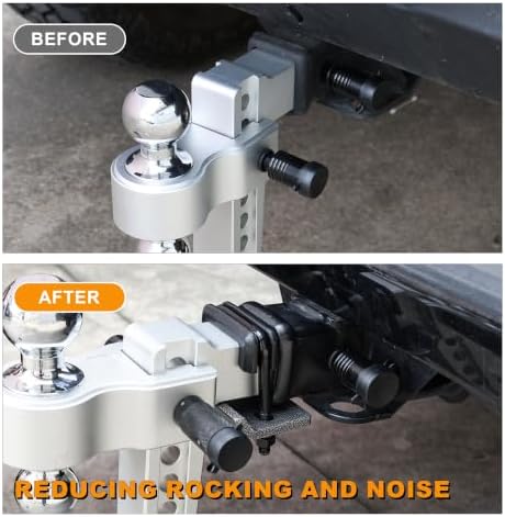 Hitch Tightener, Anti Rattle Stabilizer Clamp 2.5" Hitches - Image 4