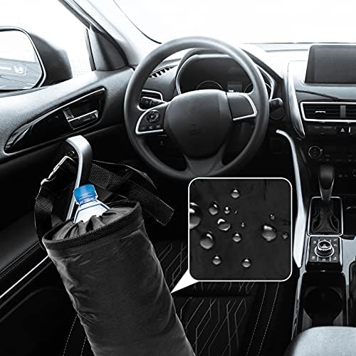 2Pcs Hanging Car Trash Bag Washable Reusable Car Garbage Can - Image 4