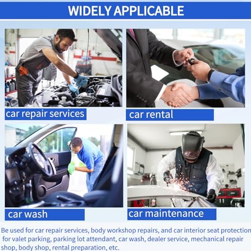 100 PCS Universal Car Disposable Steering Wheel Cover - Image 3