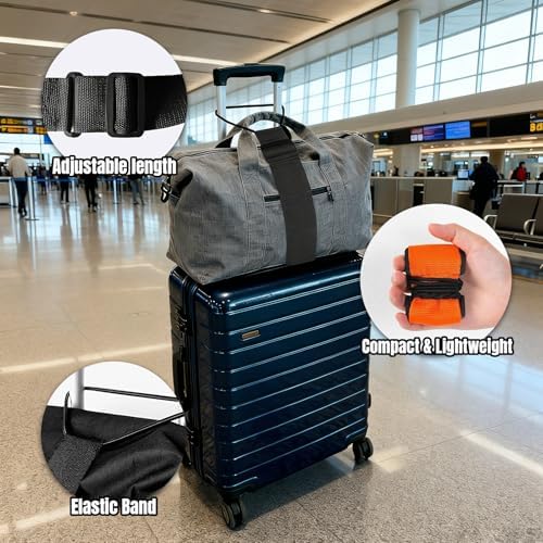 Luggage Straps for Suitcases，Multi-Use Strong Adjustable Luggage Connector - Image 5