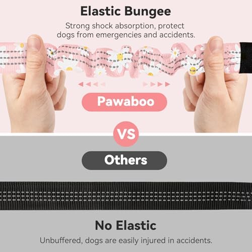 Pawaboo 2Pack Dog Car Seatbelt, 3-in-1 Dog Tether - Image 5